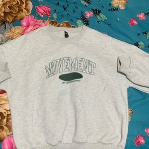 Medium DAZY grey sweatshirt